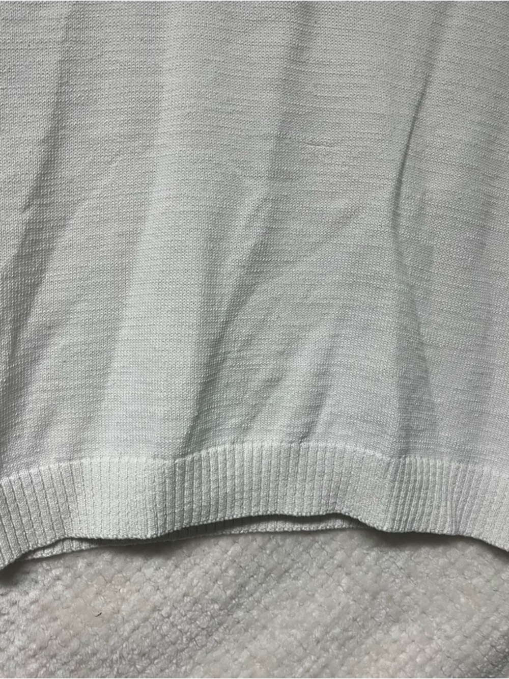 Grade and Gather Bentley Trim Sweater Top Sleeveless Cotton Crochet Medium NWT - Picture 6 of 12